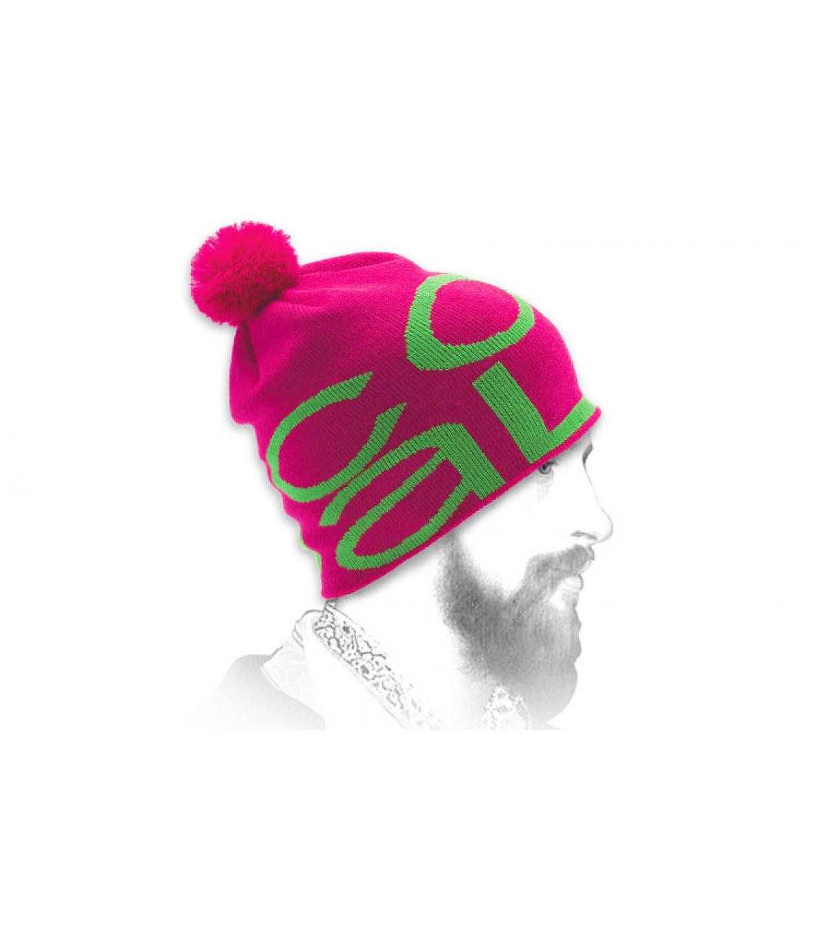 Bonnet The logo magenta The logo magenta